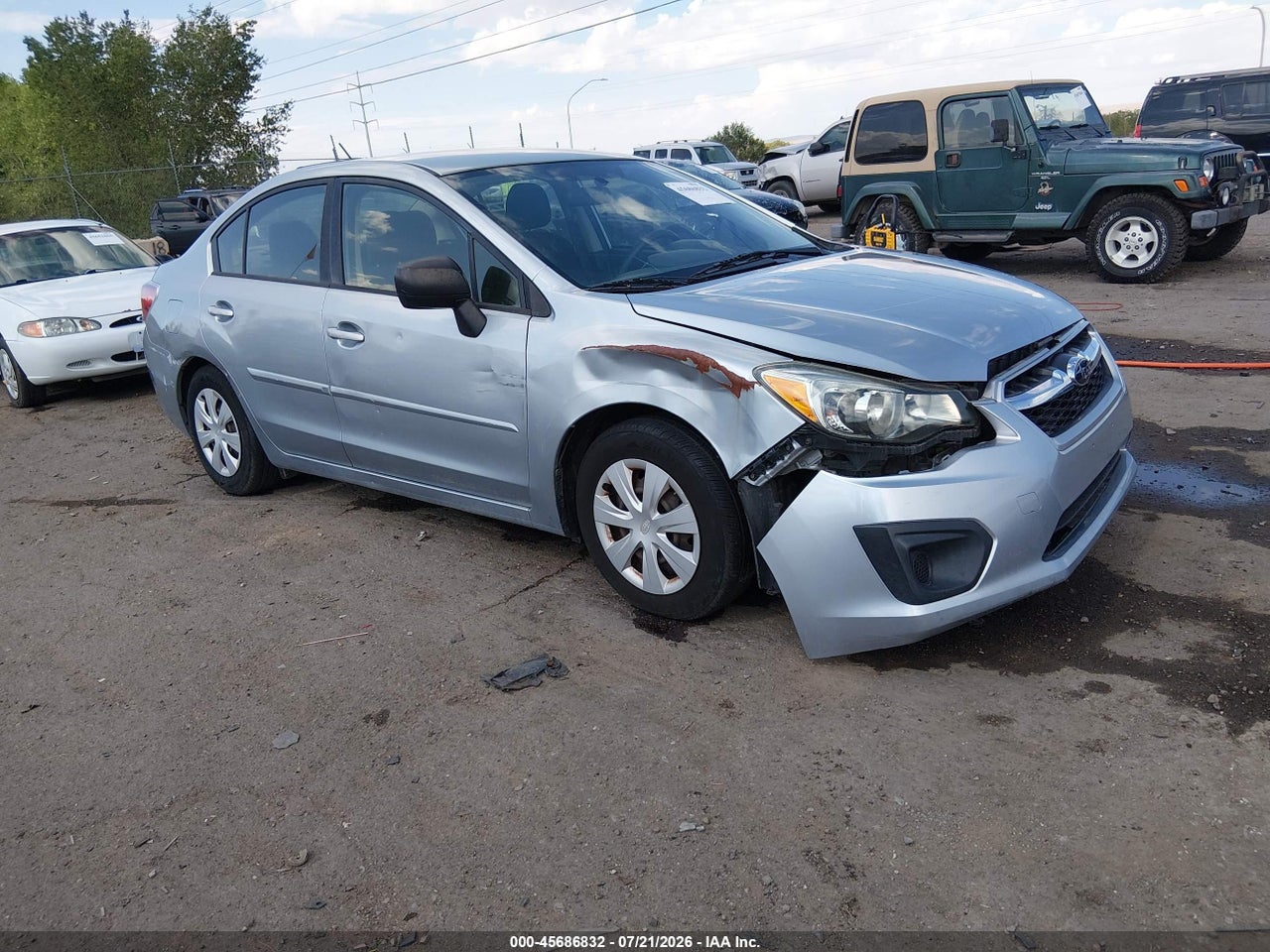JF1GJAA67DH****** · 2013 SUBARU IMPREZA 2.0I