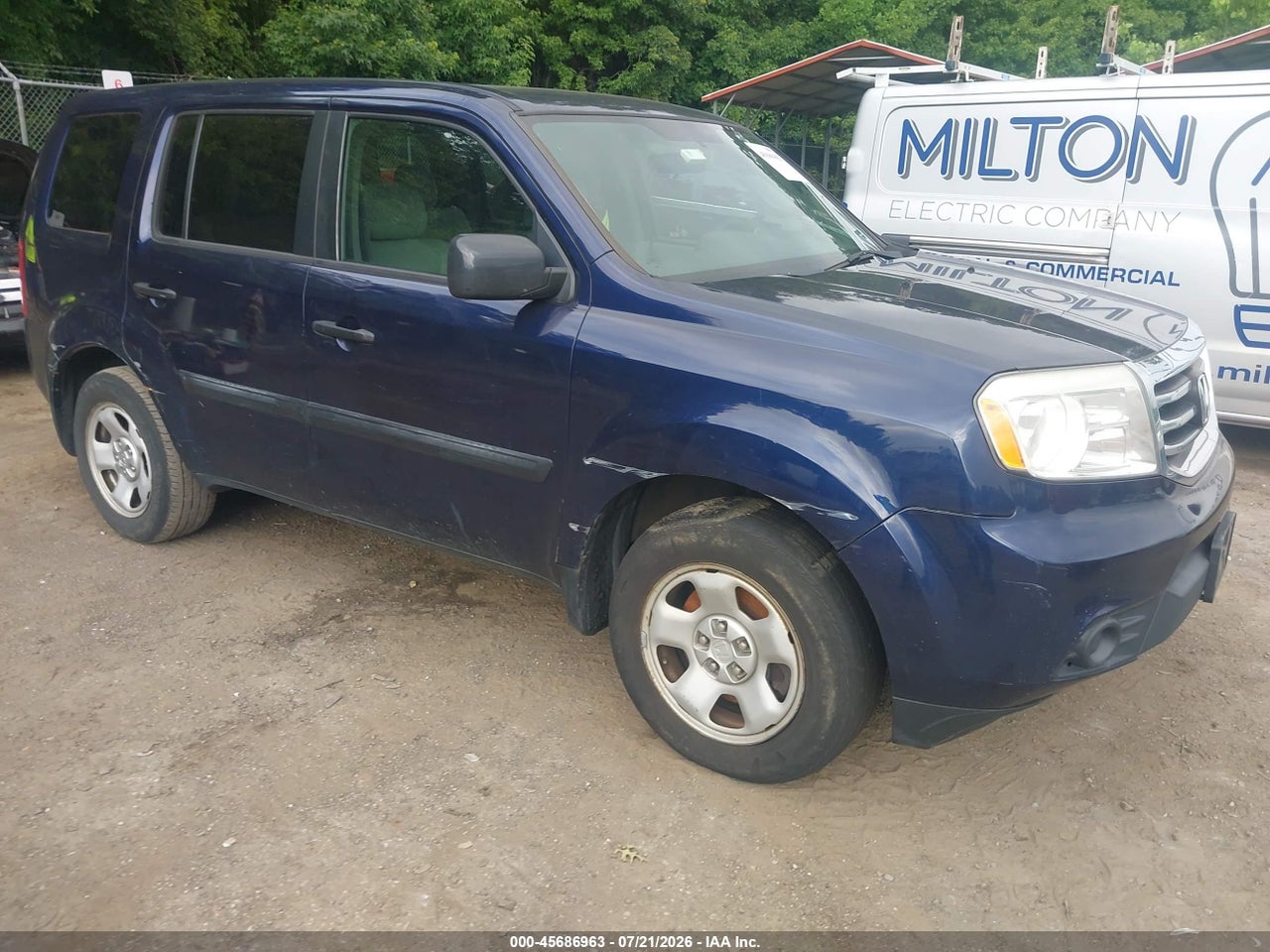 5FNYF4H21DB****** · 2013 HONDA PILOT LX