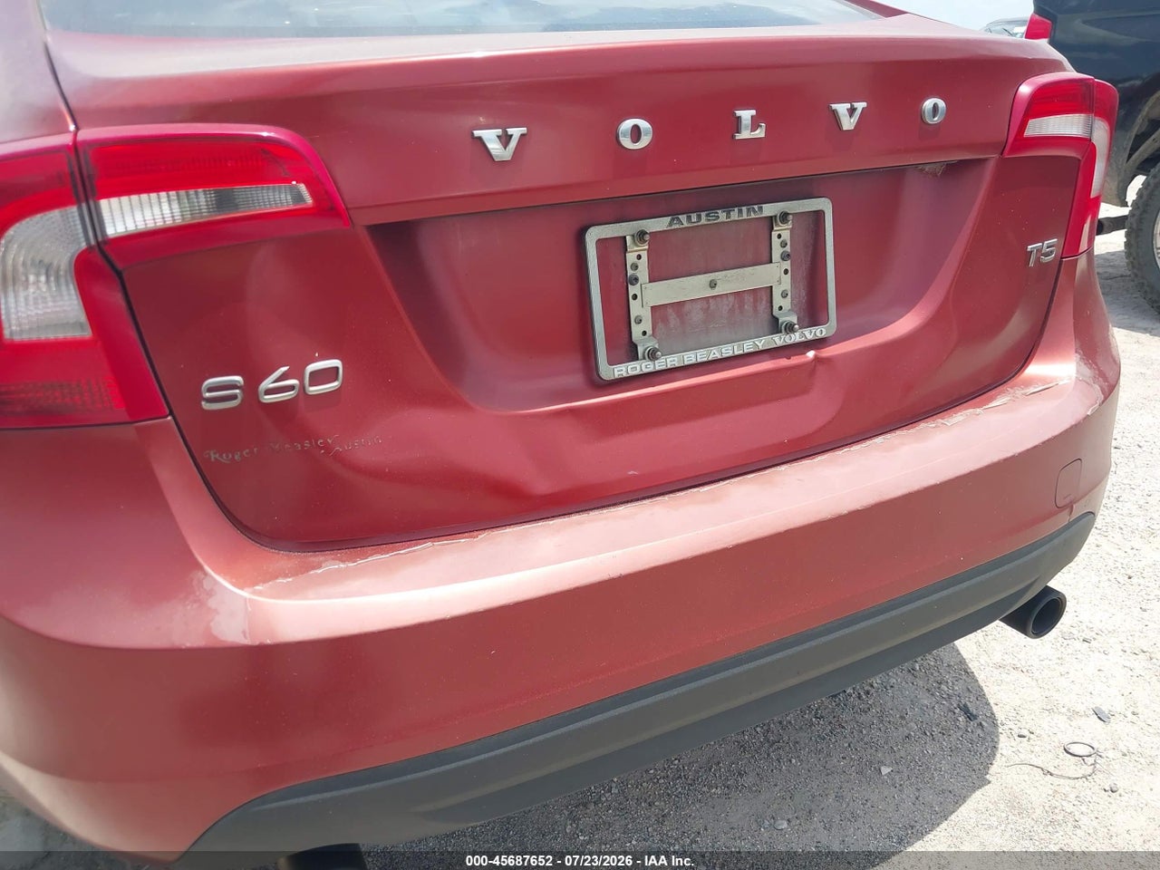 YV1612FS0D2****** · 2013 VOLVO S60 T5 · 6/11