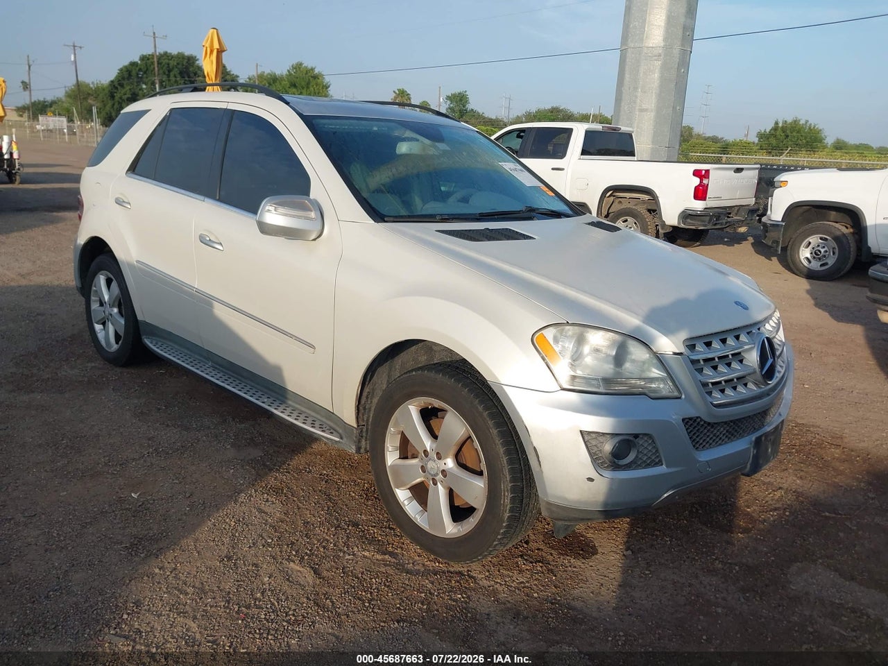 4JGBB5GB8AA****** · 2010 MERCEDES-BENZ ML 350