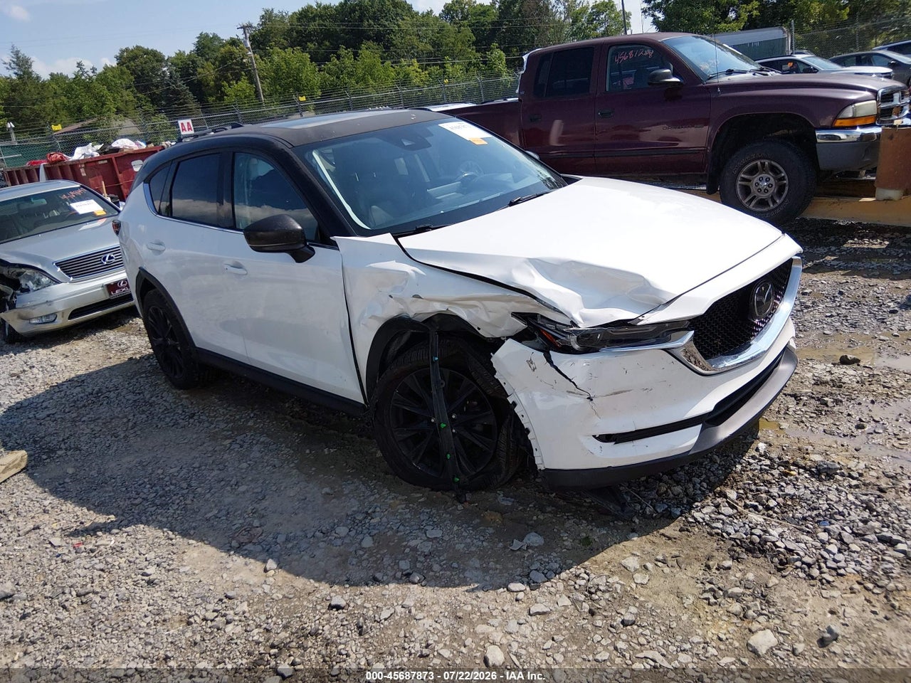 JM3KFBDM8M1****** · 2021 MAZDA CX-5 GRAND TOURING