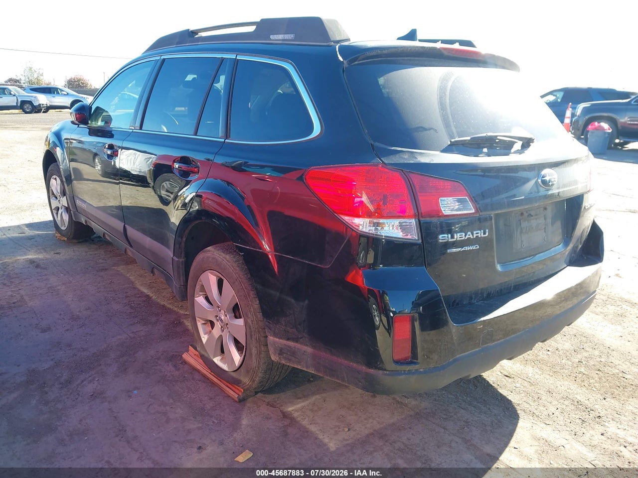 4S4BRBJC8C3****** · 2012 SUBARU OUTBACK 2.5I LIMITED · 3/11