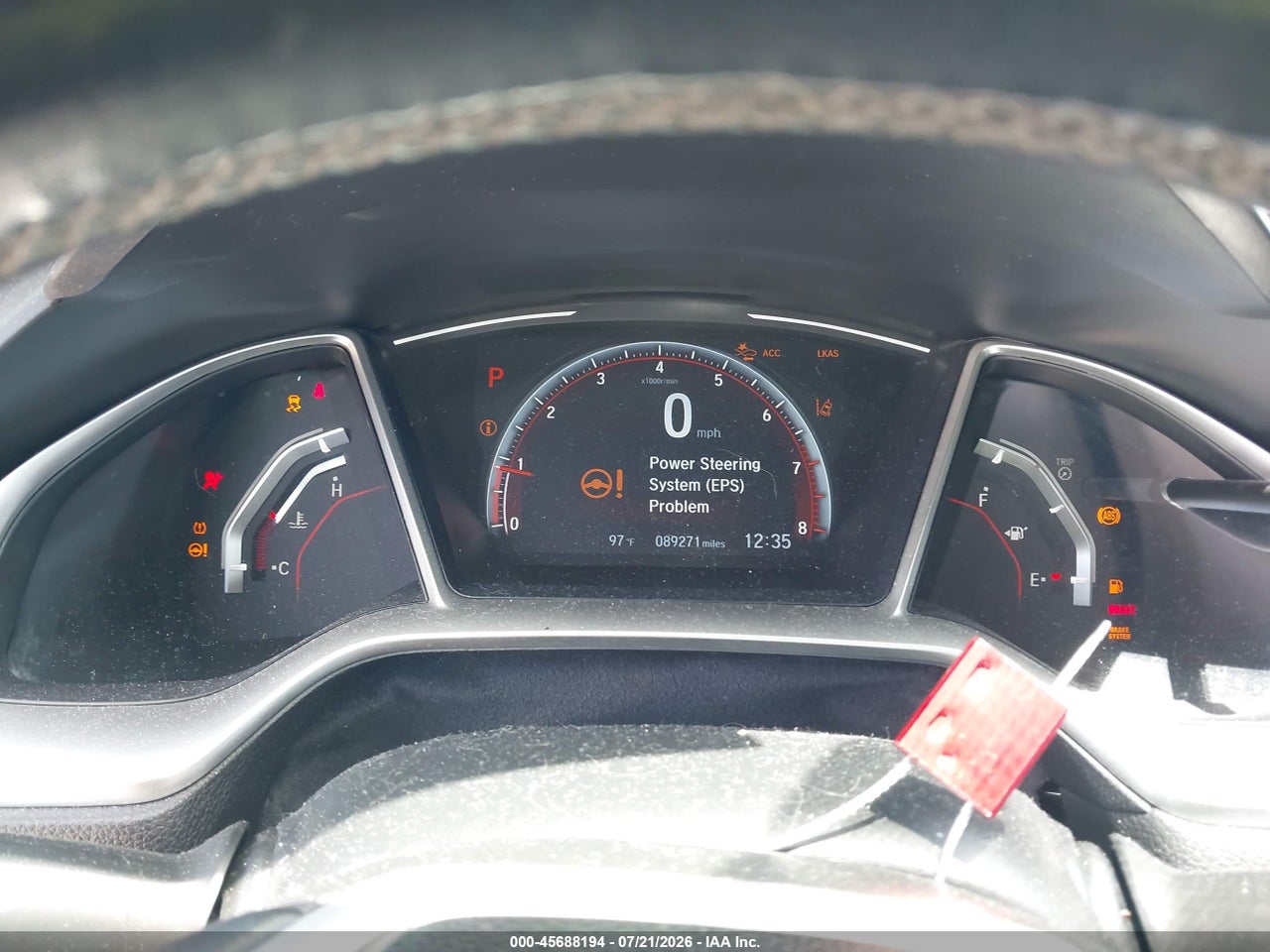 2HGFC2F8XMH****** · 2021 HONDA CIVIC SPORT · 7/11