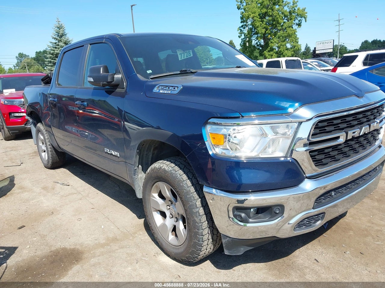 1C6RRFFG4NN****** · 2022 RAM 1500 BIG HORN  4X4 5'7 BOX