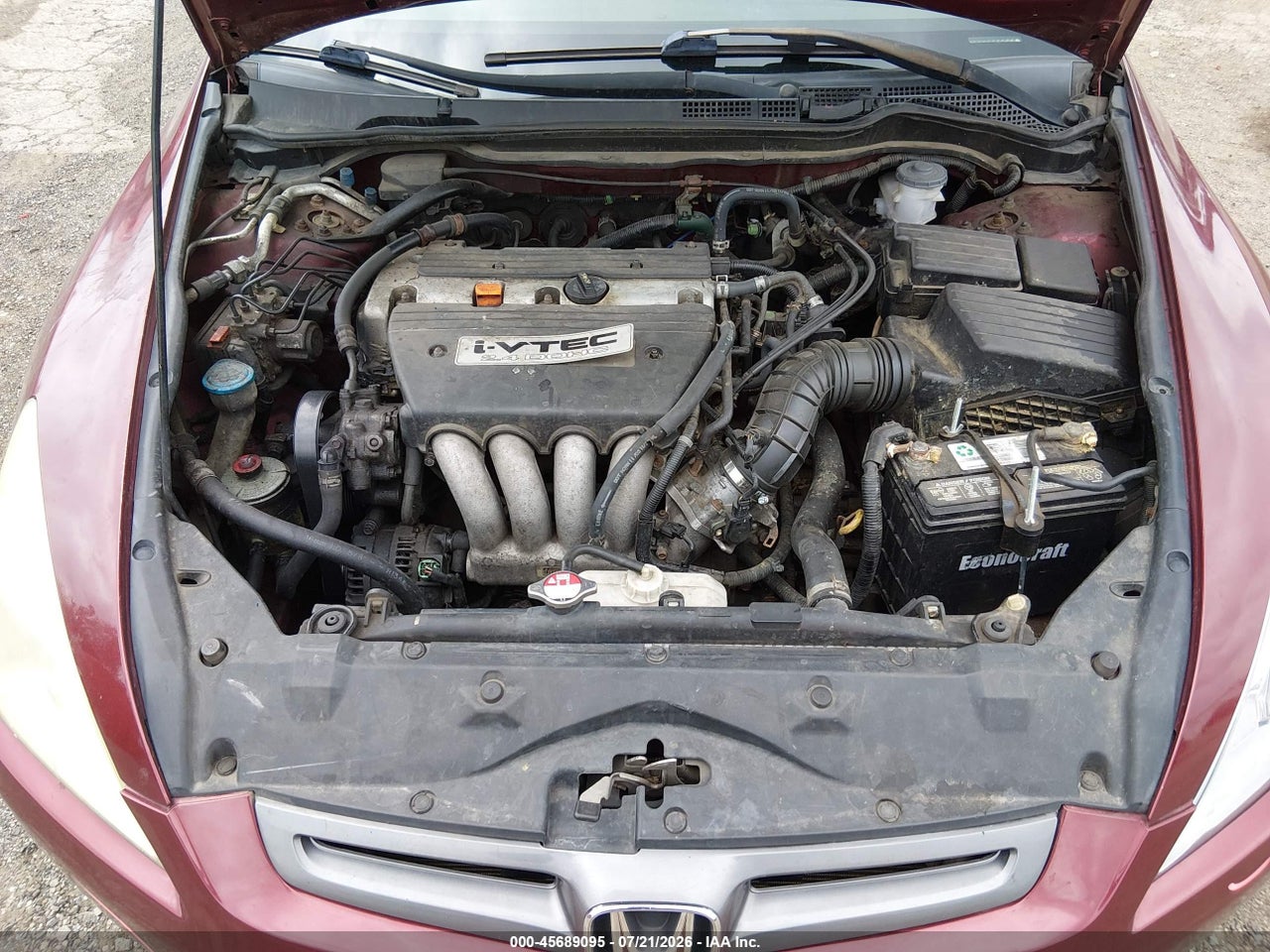 1HGCM56844A****** · 2004 HONDA ACCORD 2.4 EX · 10/11