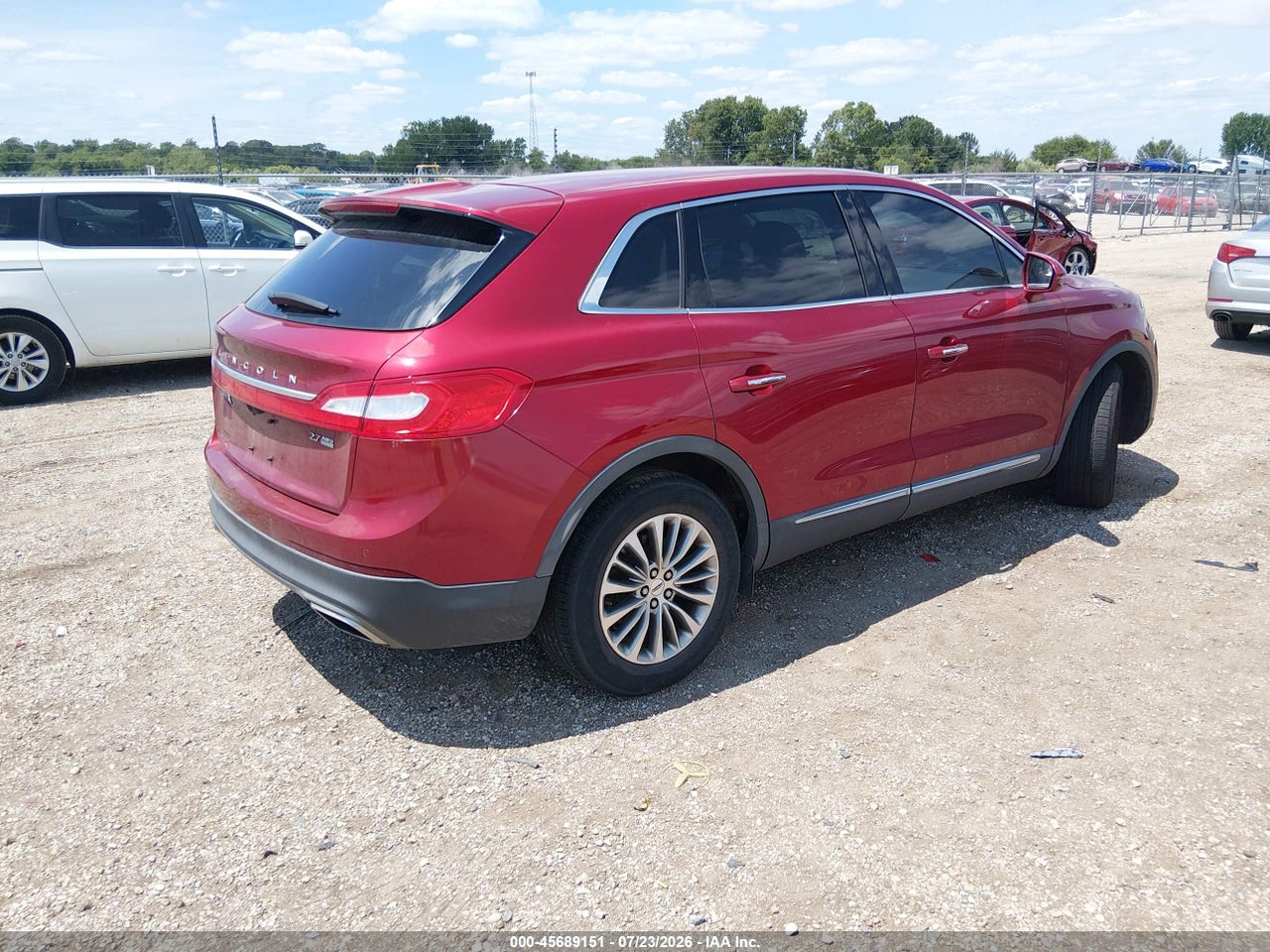 2016 LINCOLN MKX SELECT · 4/11