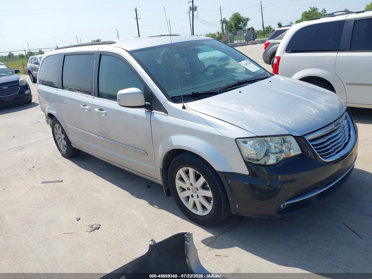 2C4RC1BG2CR****** · 2012 CHRYSLER TOWN &amp; COUNTRY TOURING