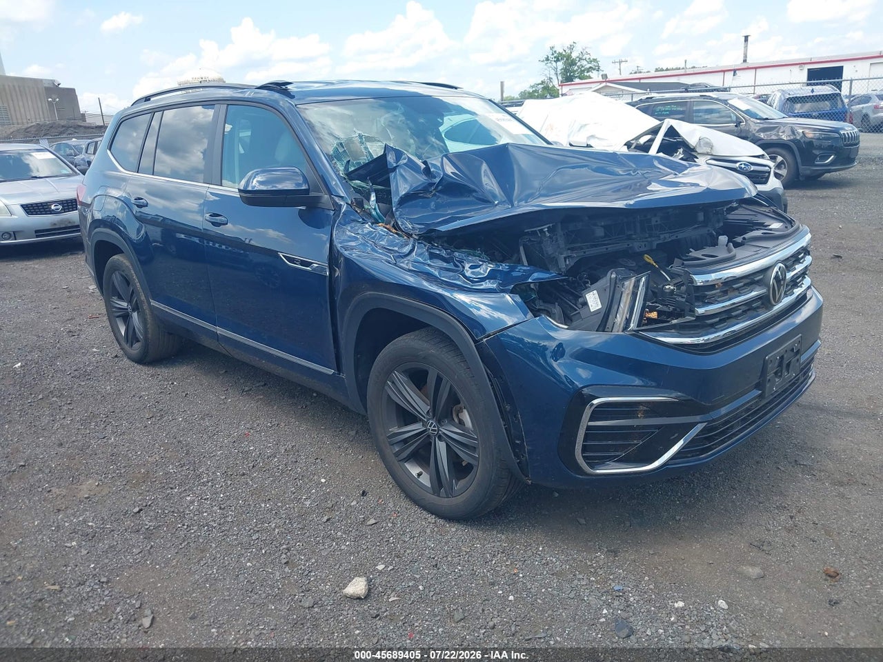 1V2NR2CA0MC****** · 2021 VOLKSWAGEN ATLAS 3.6L V6 SE W/TECHNOLOGY R-LINE