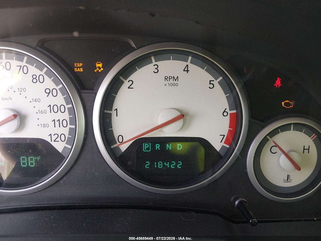 2D4RN5D17AR****** · 2010 DODGE GRAND CARAVAN SXT · 7/11