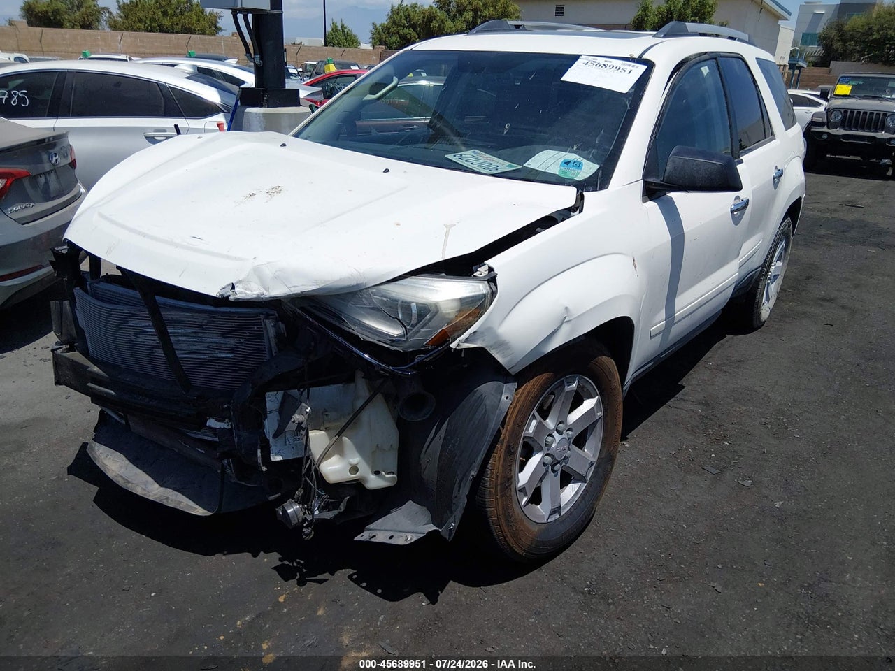 1GKKRPKD1DJ****** · 2013 GMC ACADIA SLE-2 · 2/11