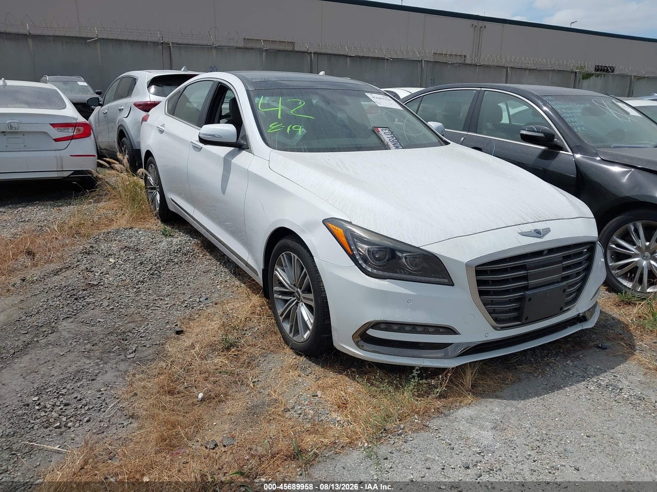 KMTFN4JE8KU****** · 2019 GENESIS G80 3.8