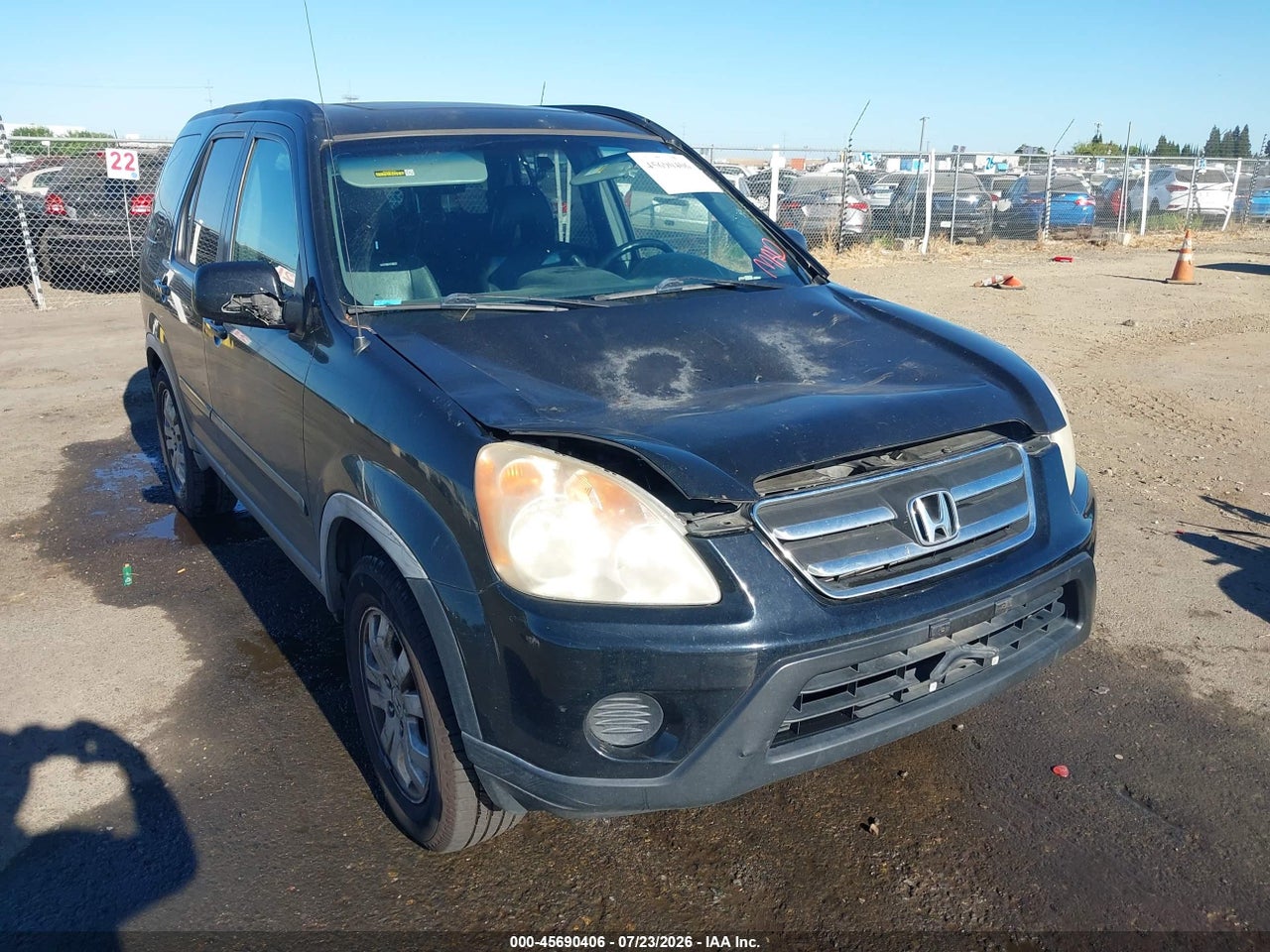JHLRD78936C****** · 2006 HONDA CR-V SE