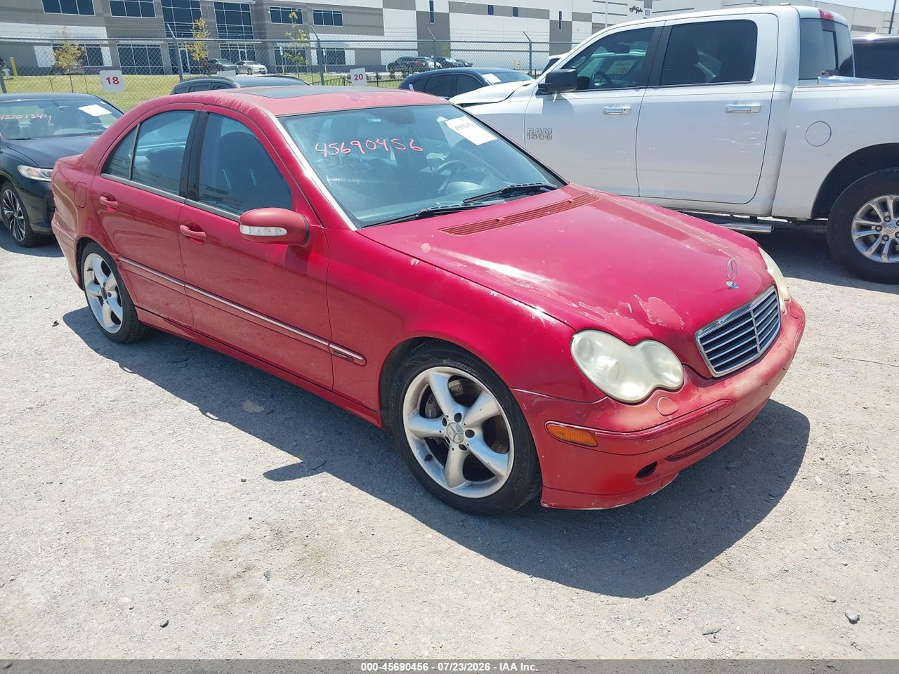 WDBRF40J14F****** · 2004 MERCEDES-BENZ C 230 KOMPRESSOR SPORT/SPORT