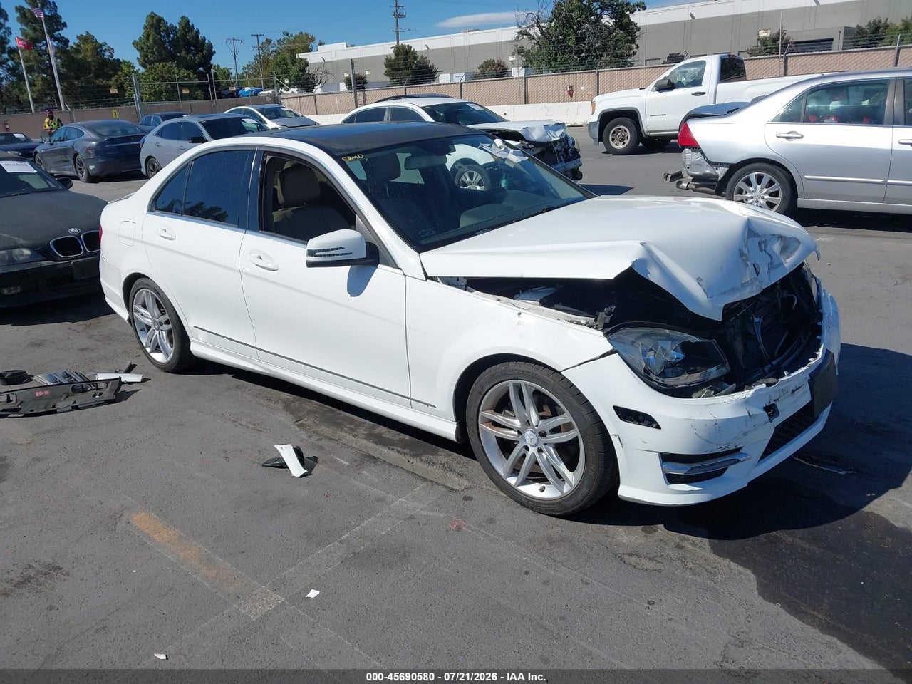 WDDGF4HB3DR****** · 2013 MERCEDES-BENZ C 250 SPORT