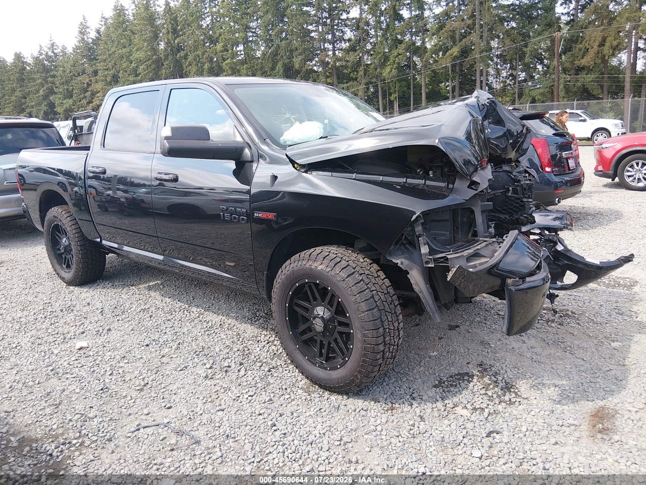 1C6RR7LM0JS****** · 2018 RAM 1500 BIG HORN  4X4 5'7 BOX