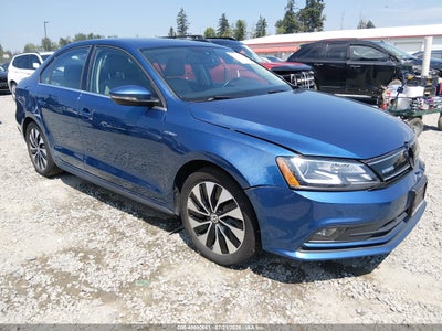 2016 VOLKSWAGEN JETTA HYBRID SEL PREMIUM