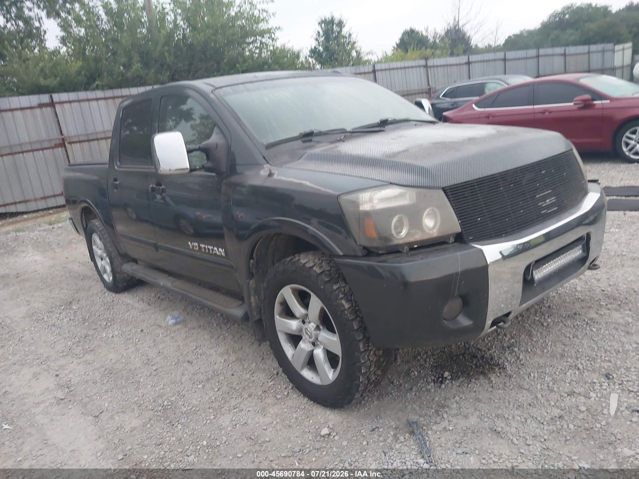 1N6BA07C28N****** · 2008 NISSAN TITAN LE