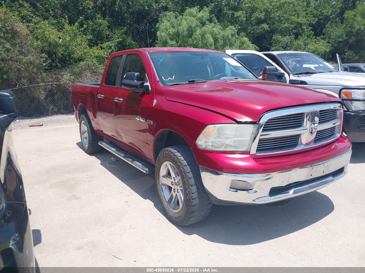 1D7RB1GT4AS****** · 2010 DODGE RAM 1500 SLT/SPORT/TRX