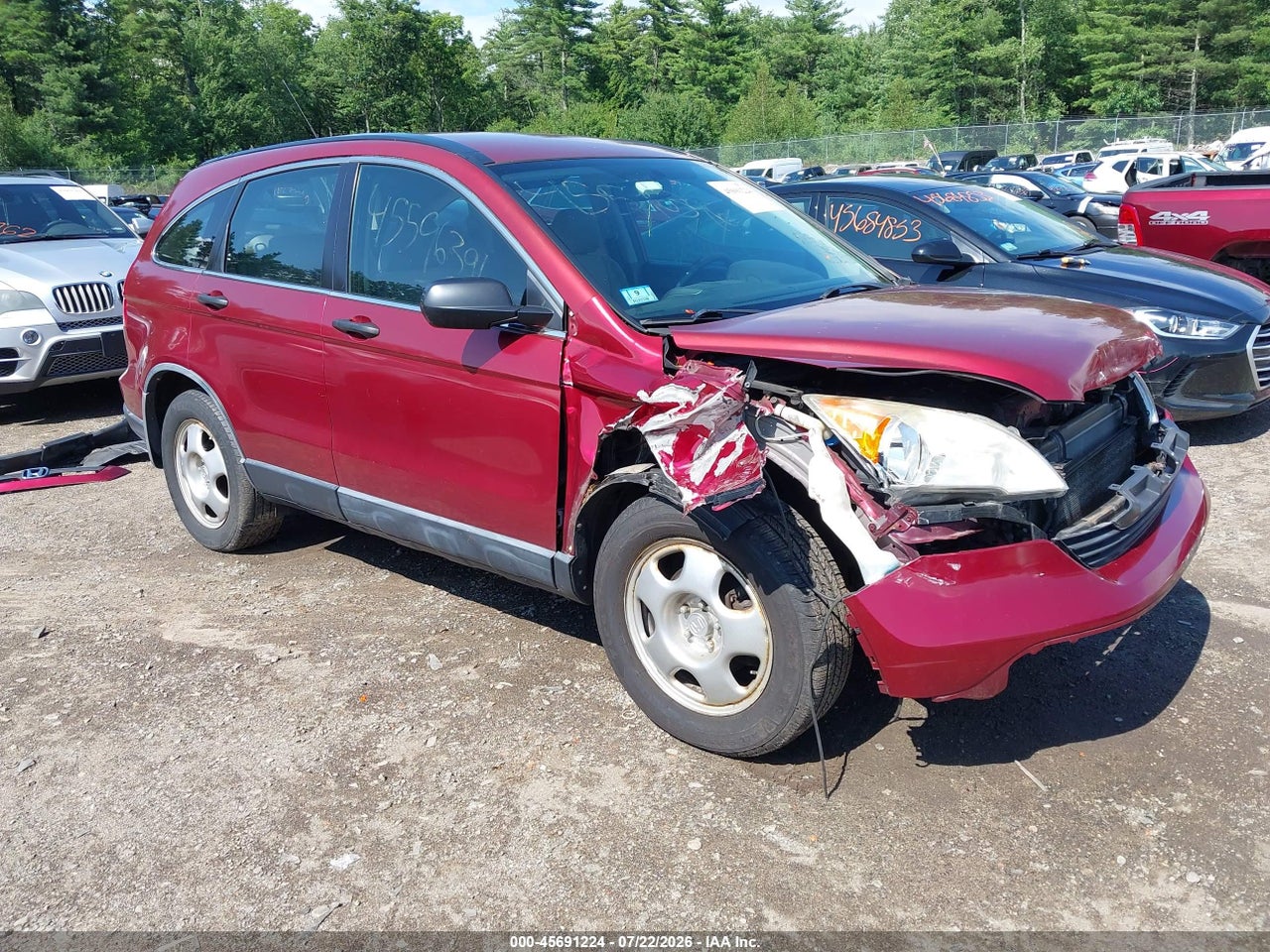JHLRE48367C****** · 2007 HONDA CR-V LX