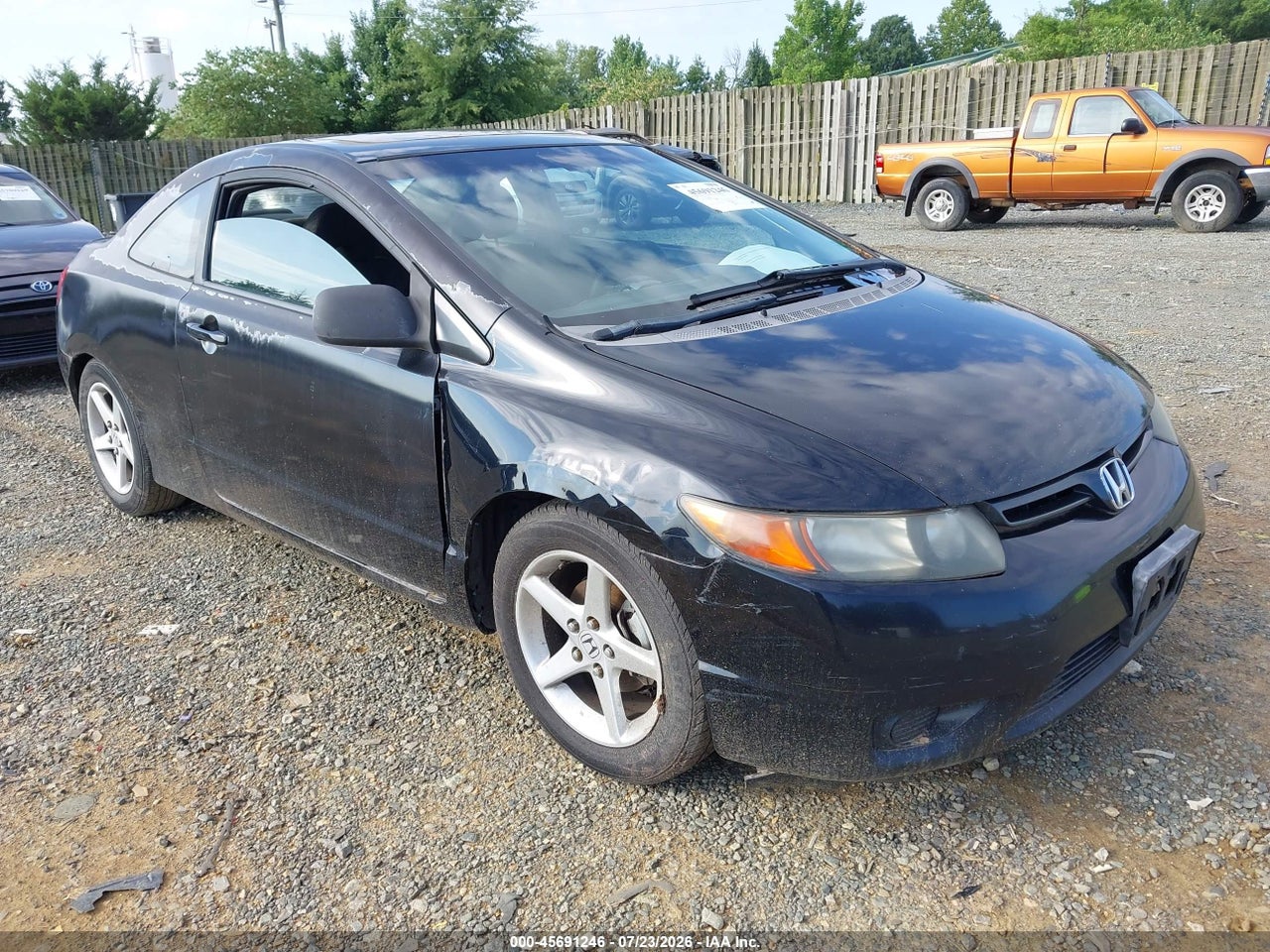 2HGFG118X7H****** · 2007 HONDA CIVIC EX