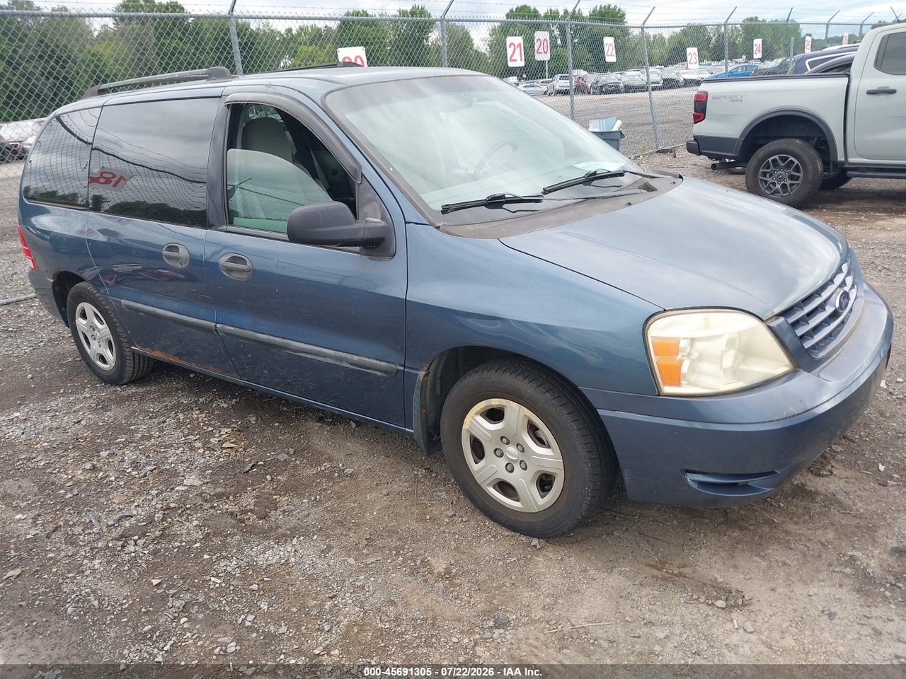 2FMZA51636B****** · 2006 FORD FREESTAR SE