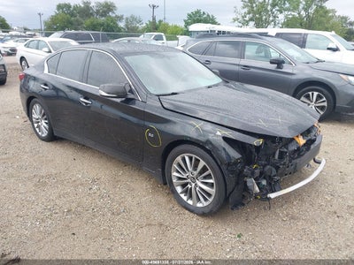 JN1EV7AR4JM****** · 2018 INFINITI Q50 3.0T LUXE