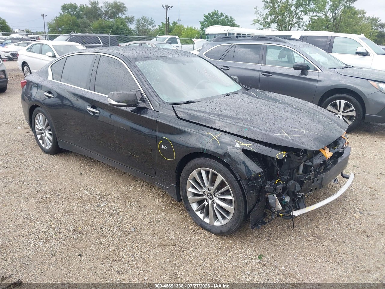 JN1EV7AR4JM****** · 2018 INFINITI Q50 3.0T LUXE