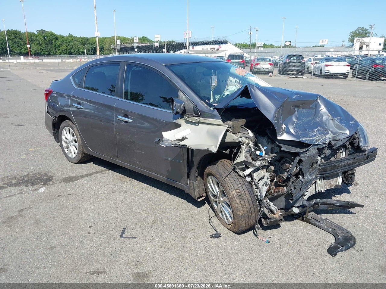 3N1AB7AP0KY****** · 2019 NISSAN SENTRA SV