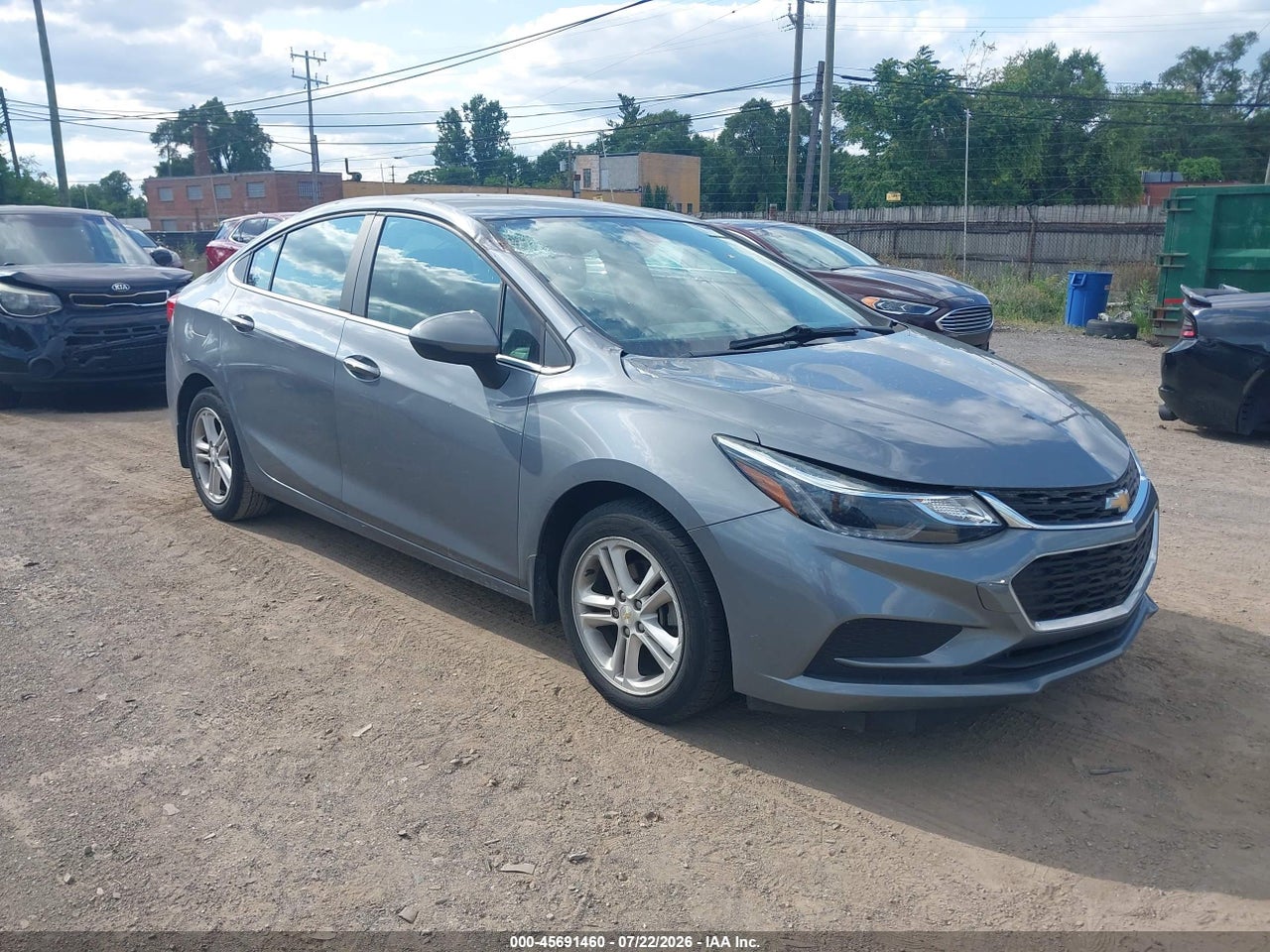 1G1BE5SM7J7****** · 2018 CHEVROLET CRUZE LT AUTO