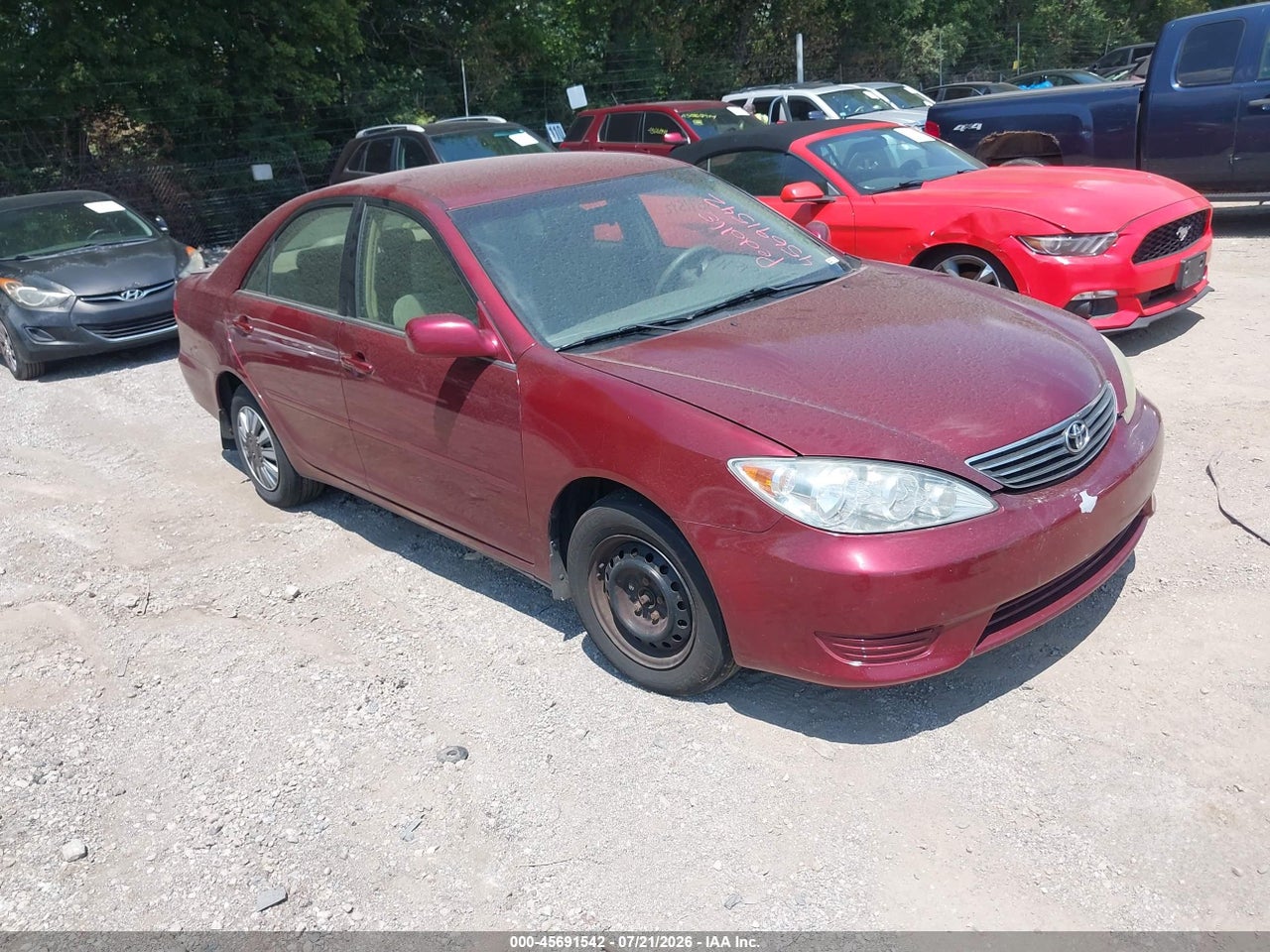 4T1BE30K85U****** · 2005 TOYOTA CAMRY LE
