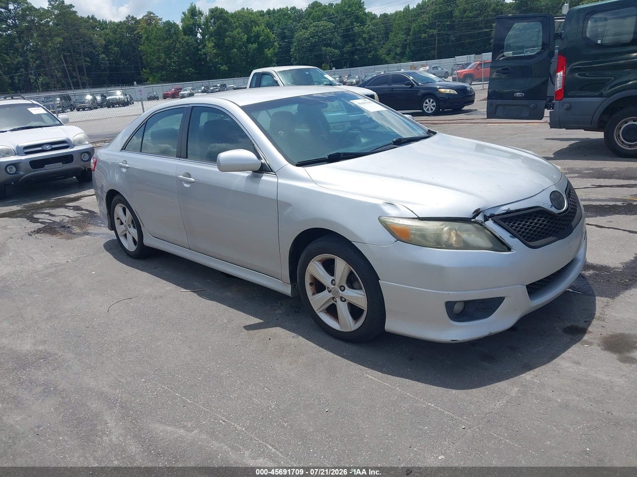4T1BF3EK6AU****** · 2010 TOYOTA CAMRY SE