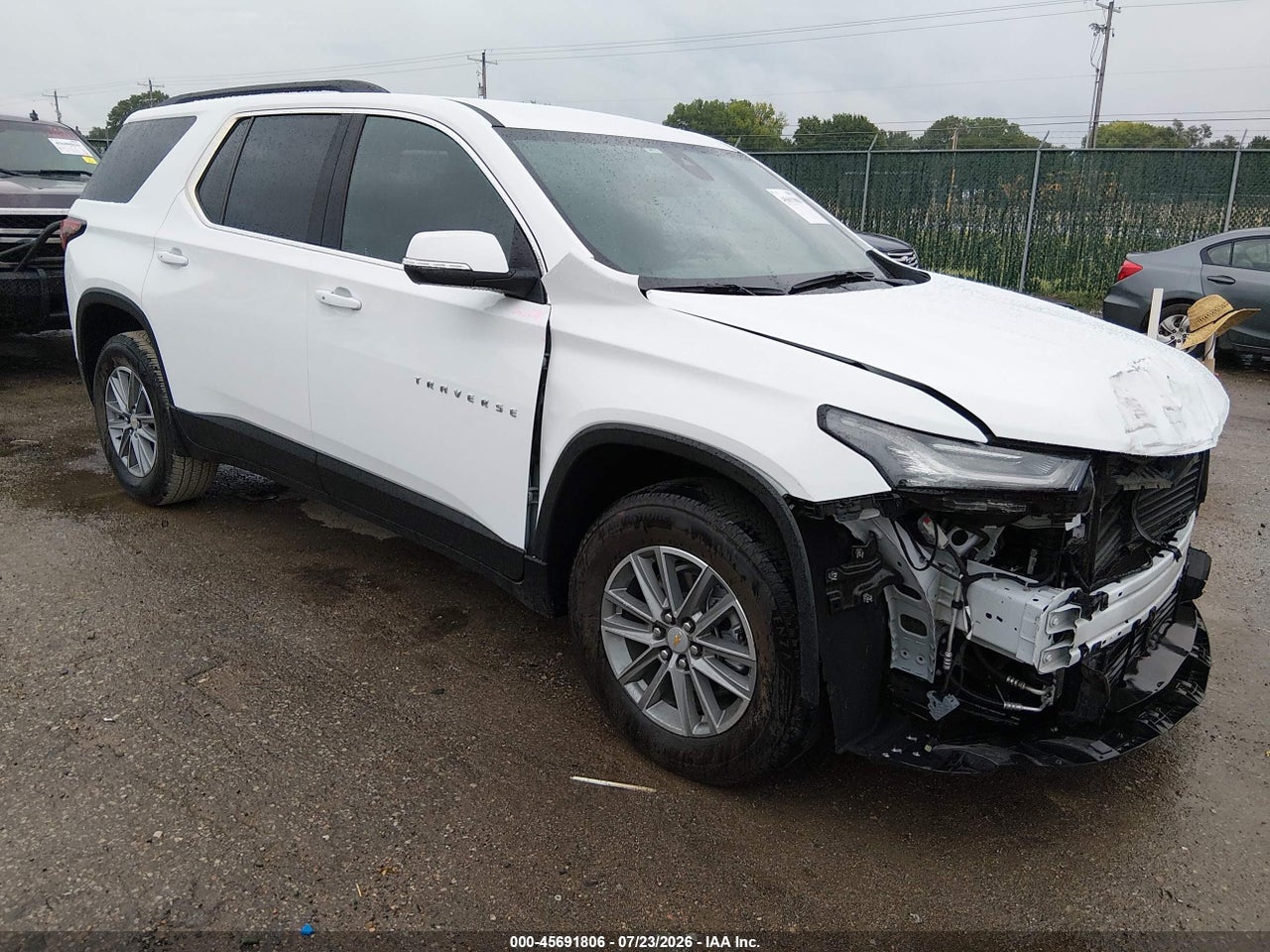 1GNERGKW2PJ****** · 2023 CHEVROLET TRAVERSE FWD LT CLOTH