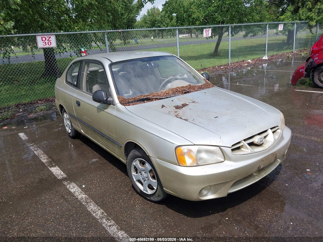 KMHCF35G22U****** · 2002 HYUNDAI ACCENT L