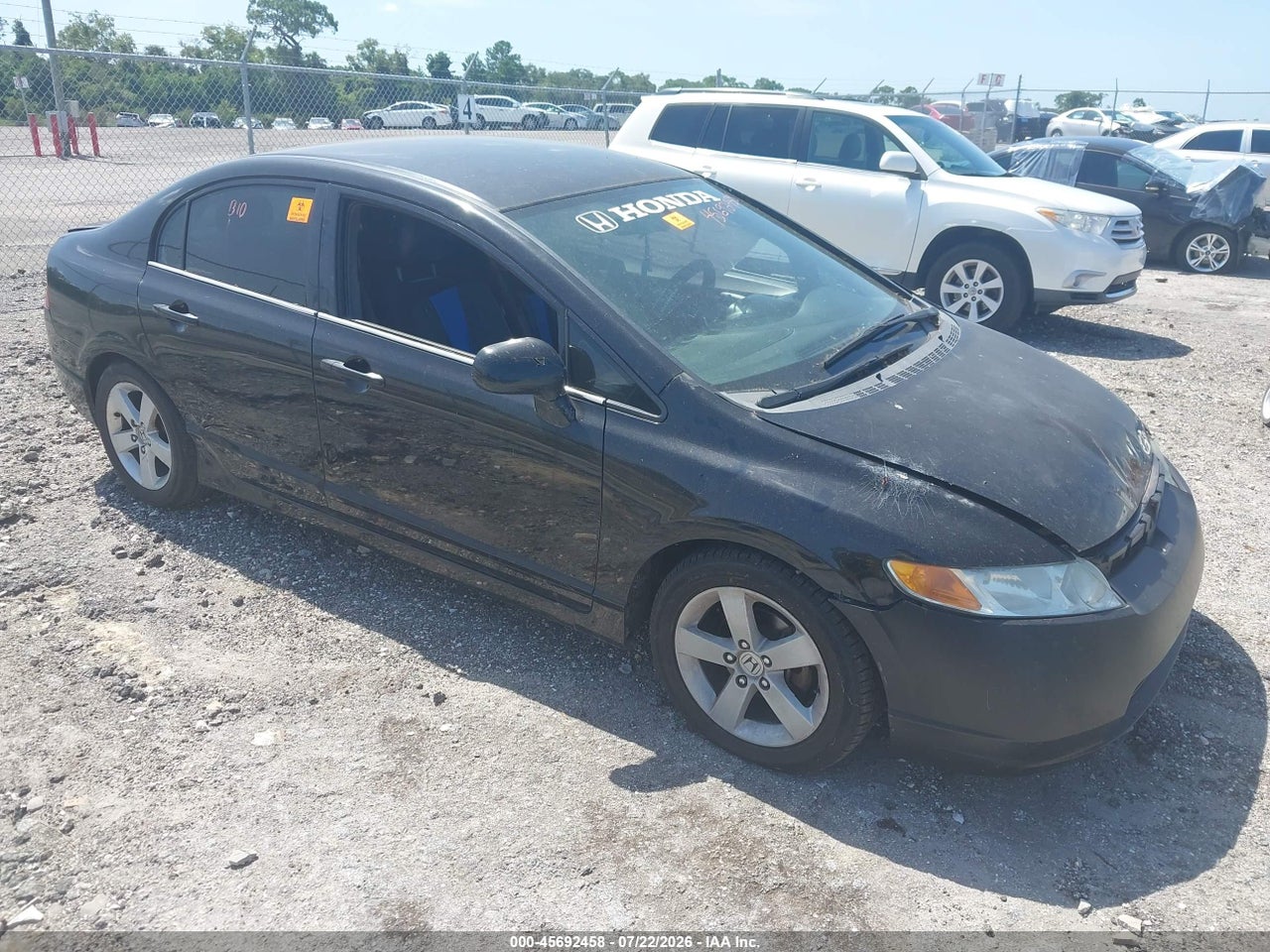 1HGFA15508L****** · 2008 HONDA CIVIC LX