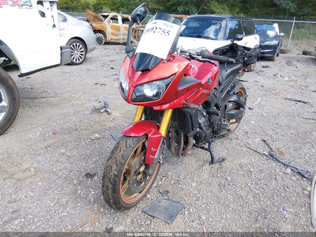 JYARN17E2AA****** · 2010 YAMAHA FZ1 S · 2/11