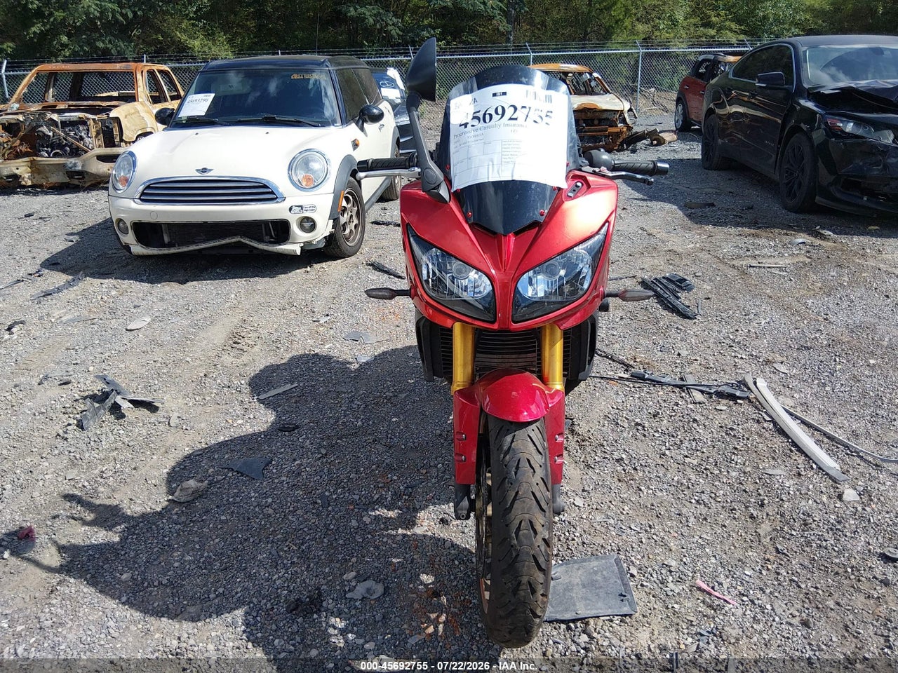 JYARN17E2AA****** · 2010 YAMAHA FZ1 S · 5/11