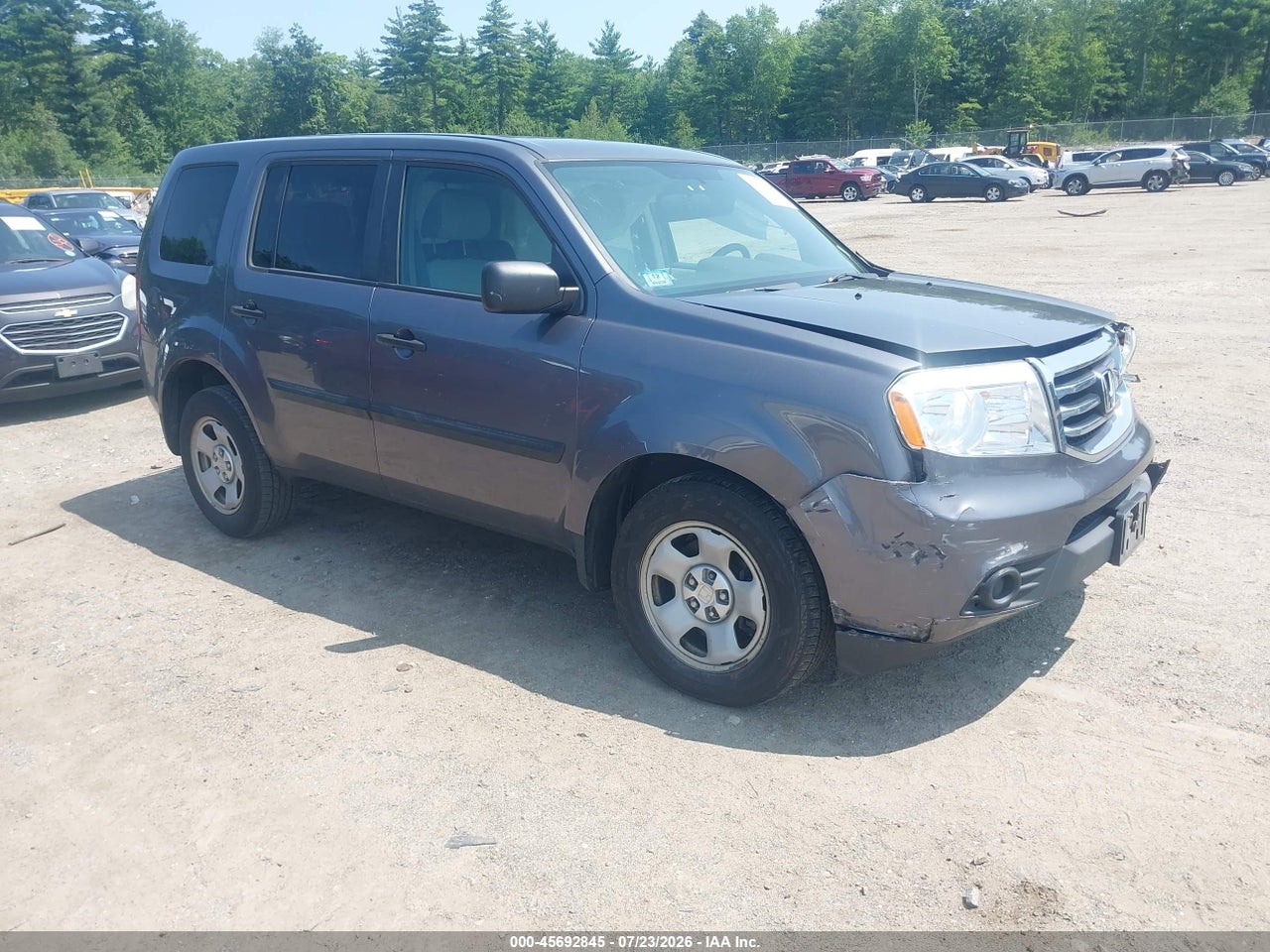 5FNYF4H25FB****** · 2015 HONDA PILOT LX