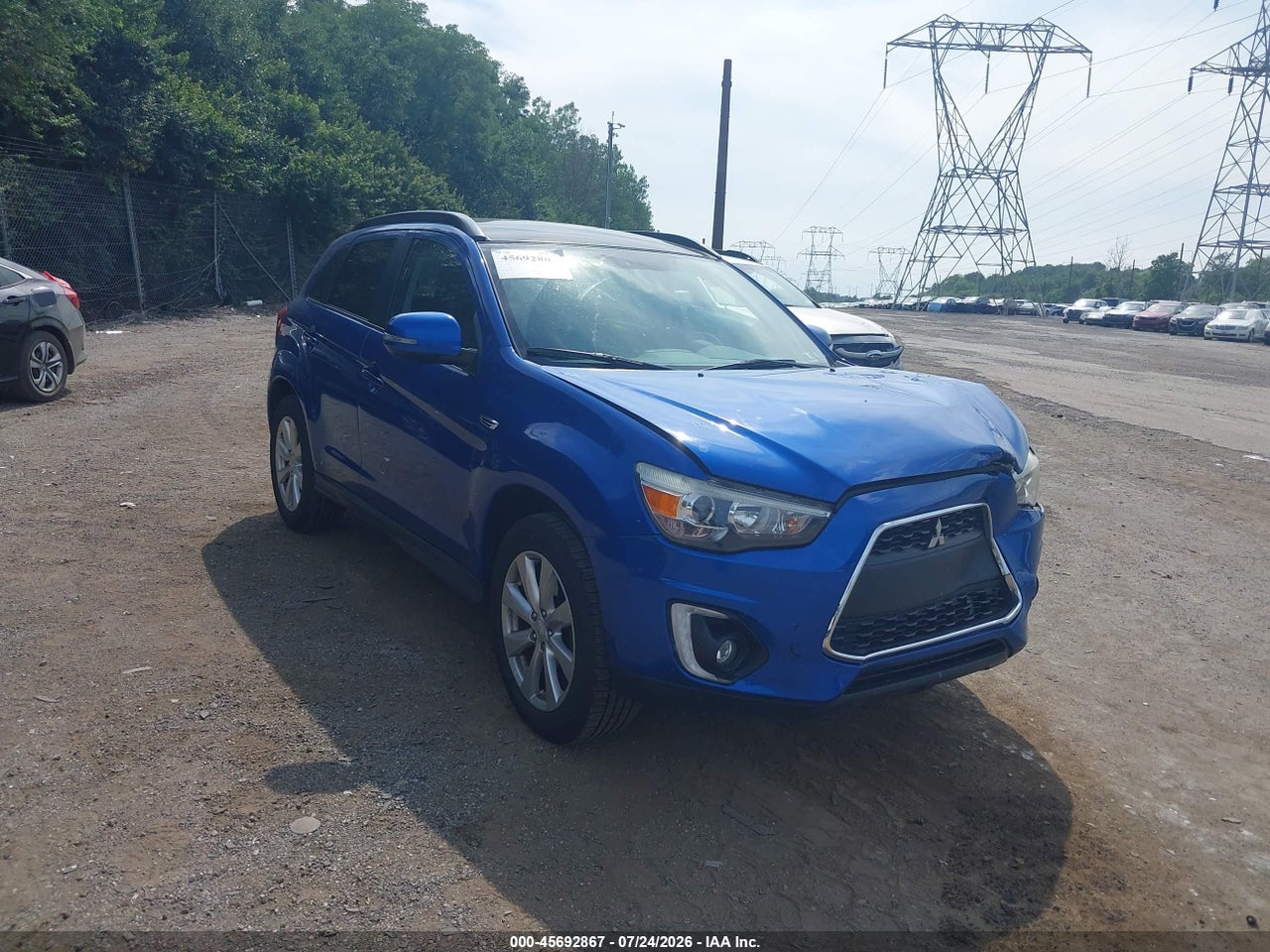 4A4AR4AWXFE****** · 2015 MITSUBISHI OUTLANDER SPORT GT