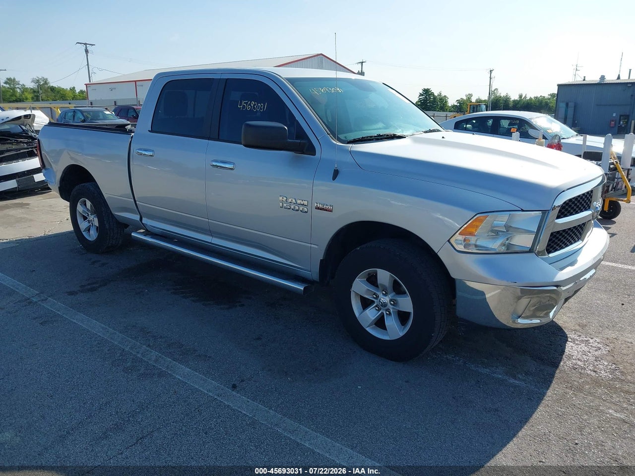 1C6RR7TT4HS****** · 2017 RAM 1500 SLT  4X4 6'4 BOX