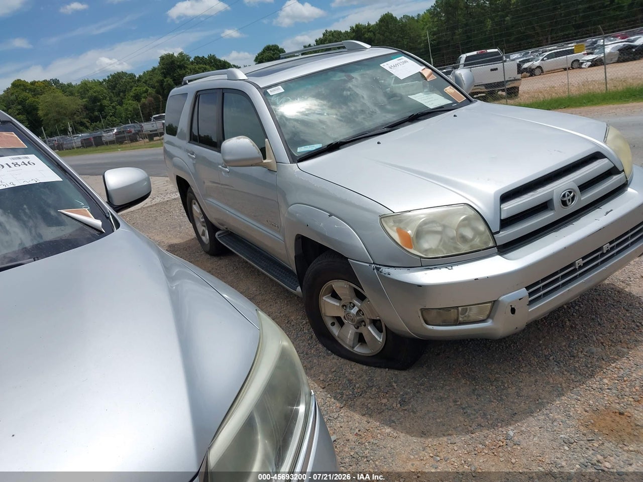 JTEZU17R530****** · 2003 TOYOTA 4RUNNER LIMITED V6