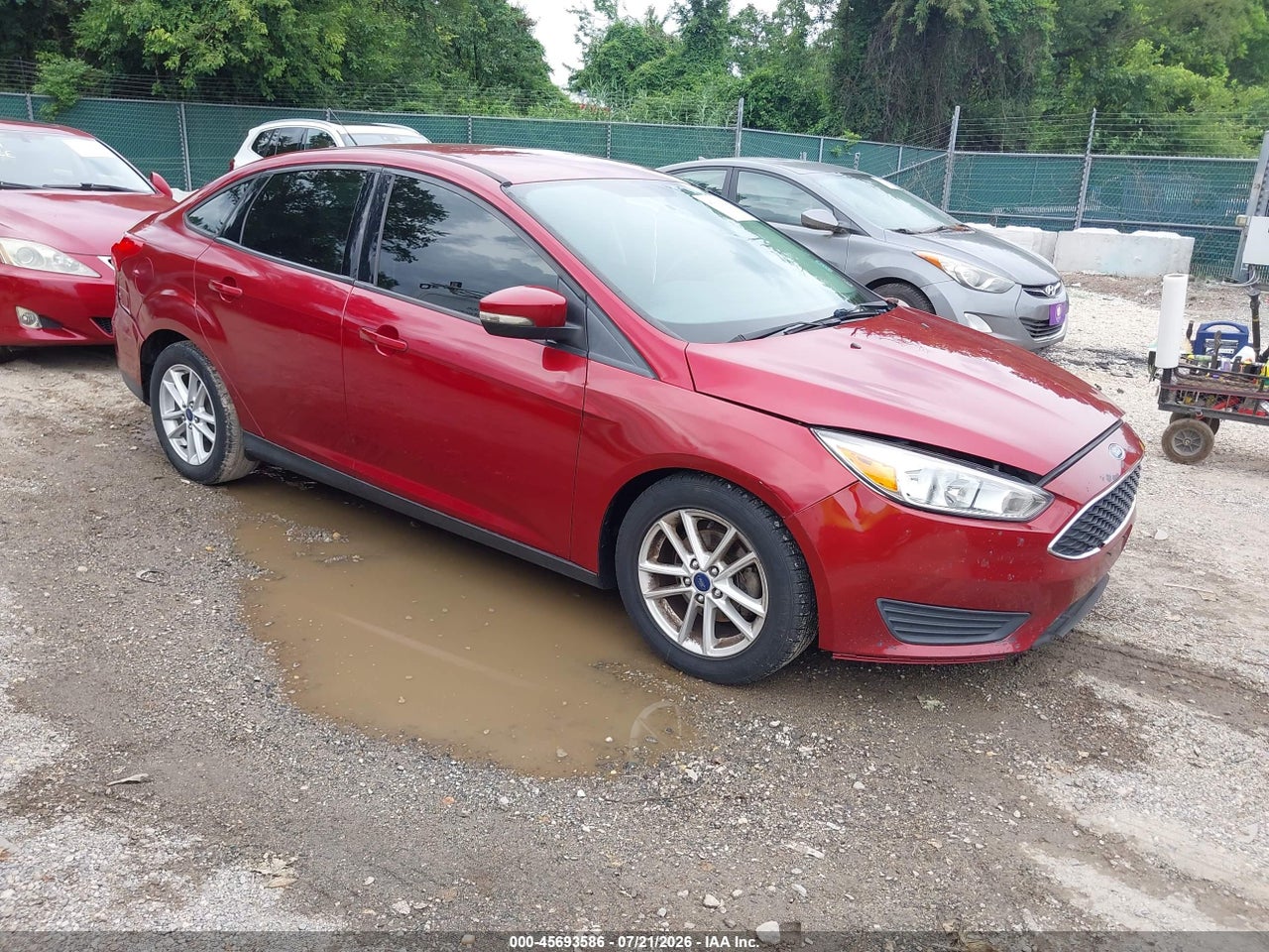 1FADP3F22GL****** · 2016 FORD FOCUS SE