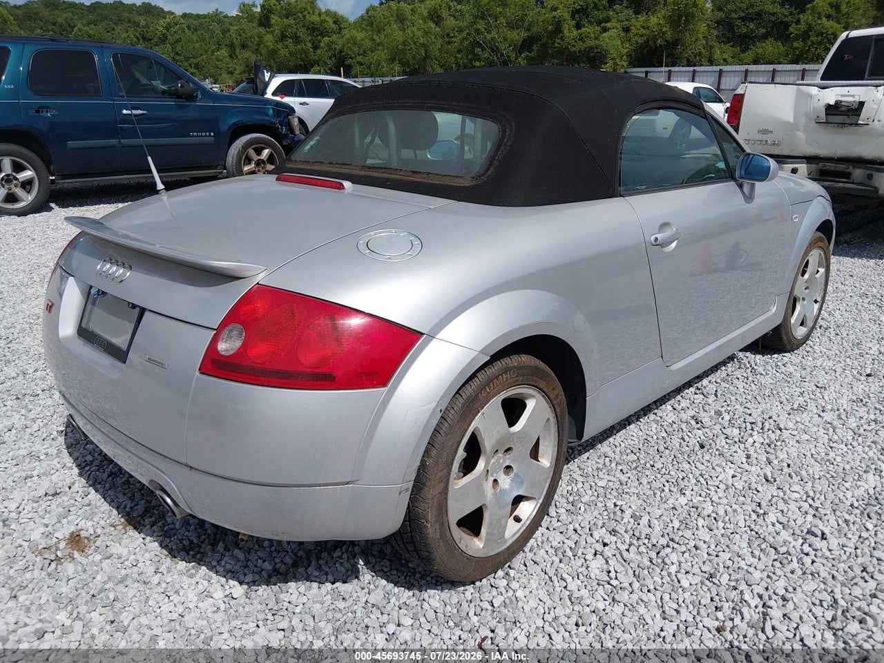 TRUUT28N611****** · 2001 AUDI TT   · 4/11