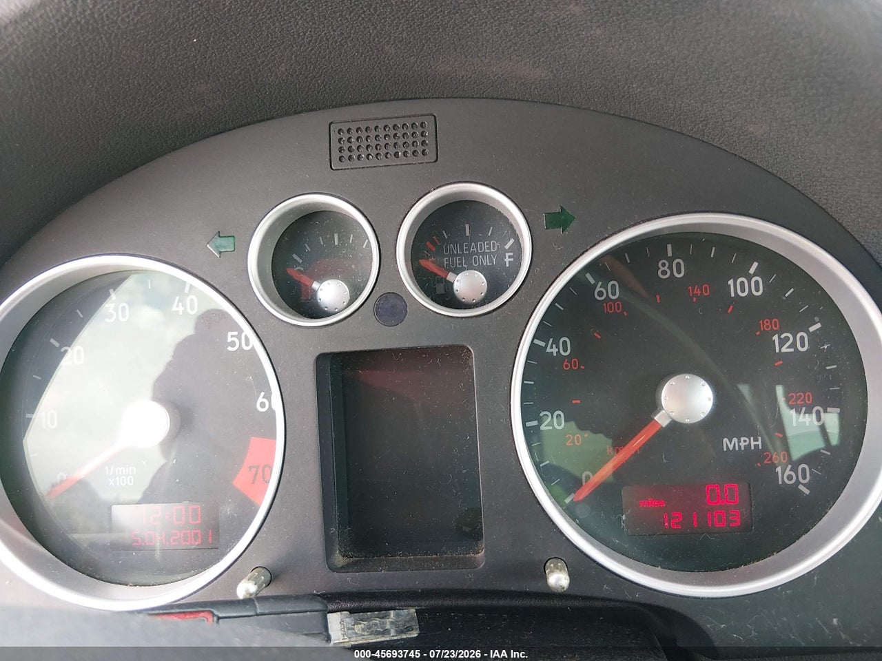 TRUUT28N611****** · 2001 AUDI TT   · 7/11
