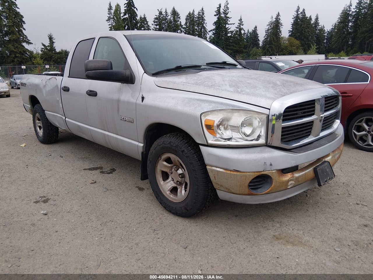 1D7HA18N38J****** · 2008 DODGE RAM 1500 ST/SXT