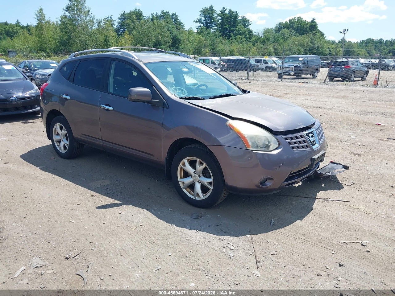 JN8AS5MV2AW****** · 2010 NISSAN ROGUE SL