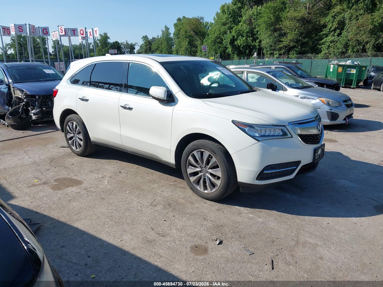 5FRYD3H46EB****** · 2014 ACURA MDX TECHNOLOGY PACKAGE