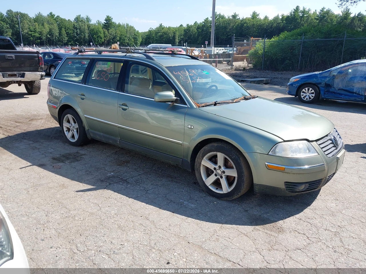 WVWYH63B74E****** · 2004 VOLKSWAGEN PASSAT GLX