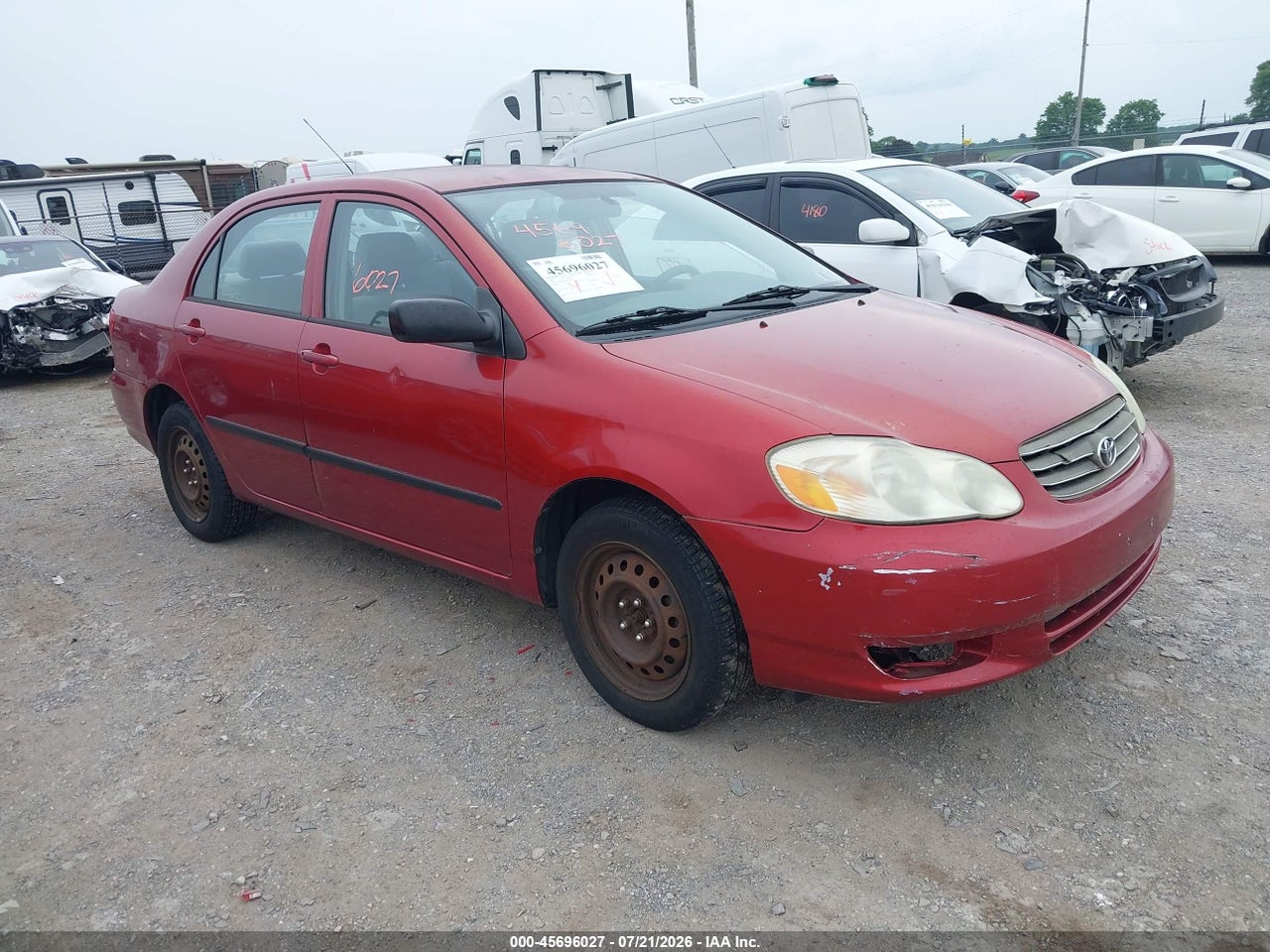 2T1BR32E44C****** · 2004 TOYOTA COROLLA CE