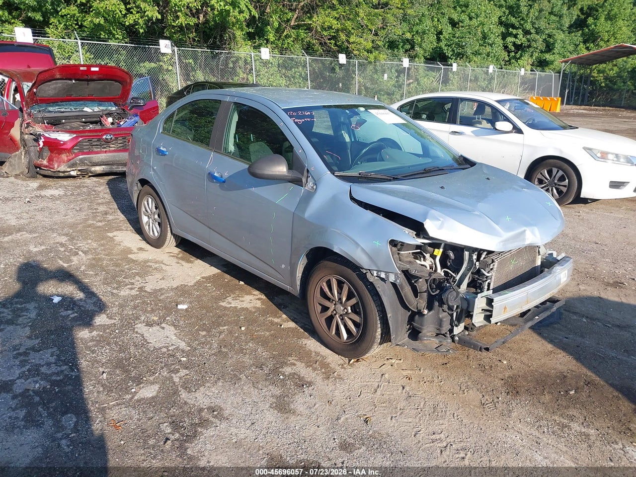 1G1JD5SG9H4****** · 2017 CHEVROLET SONIC LT AUTO