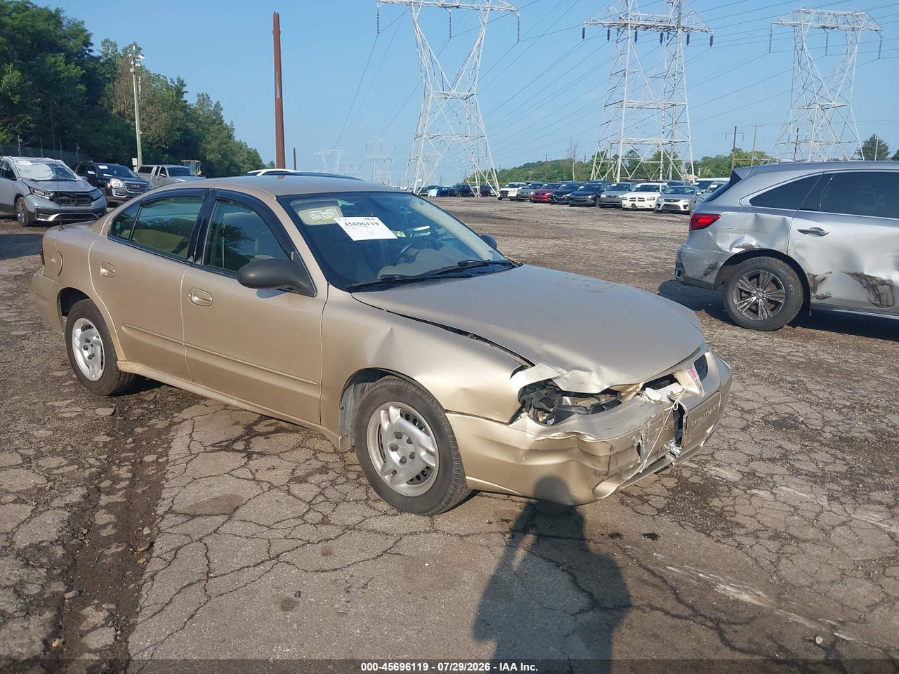 1G2NE52F94M****** · 2004 PONTIAC GRAND AM SE
